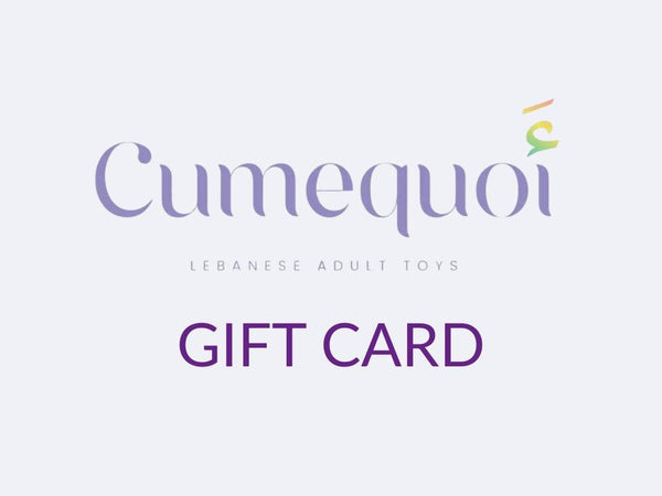 Cumequoi Gift Cards Lebanon — discreet delivery