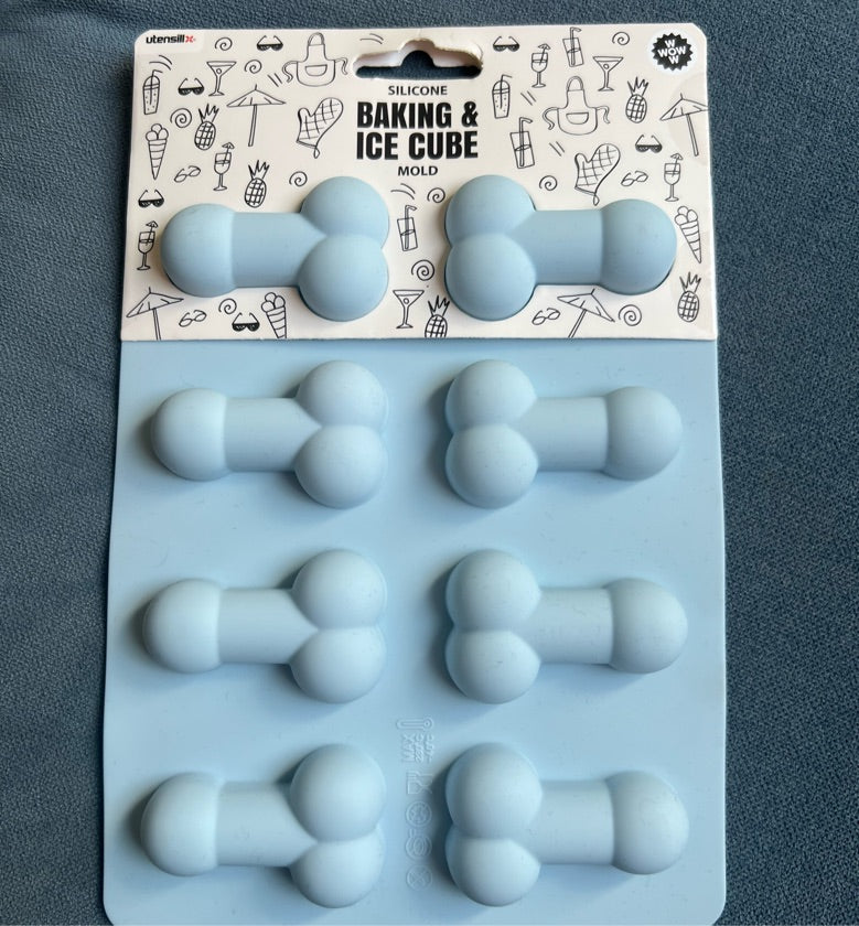 Baking and ice cubes