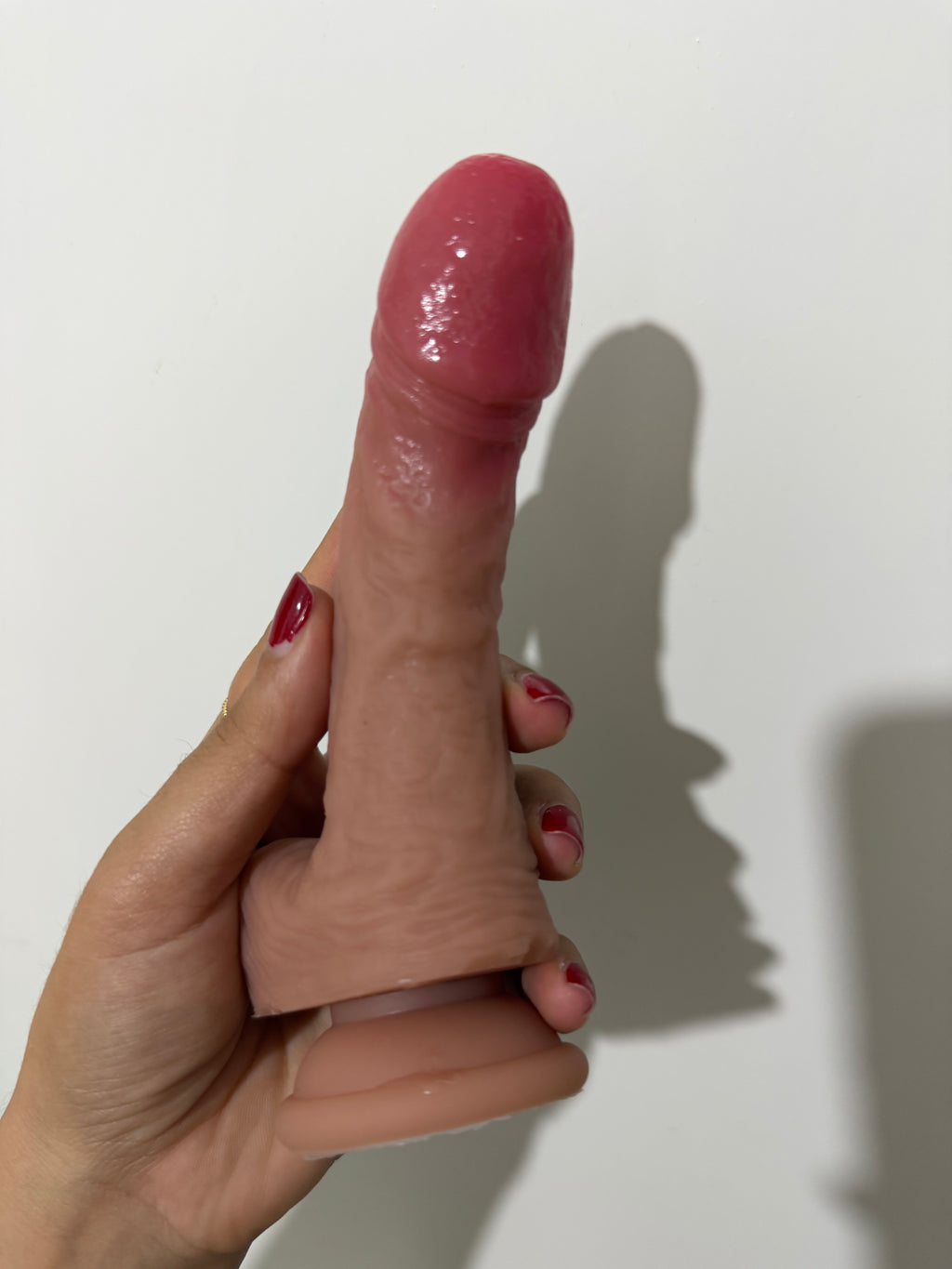 Mini Realistic Dildo: Medical Silicone