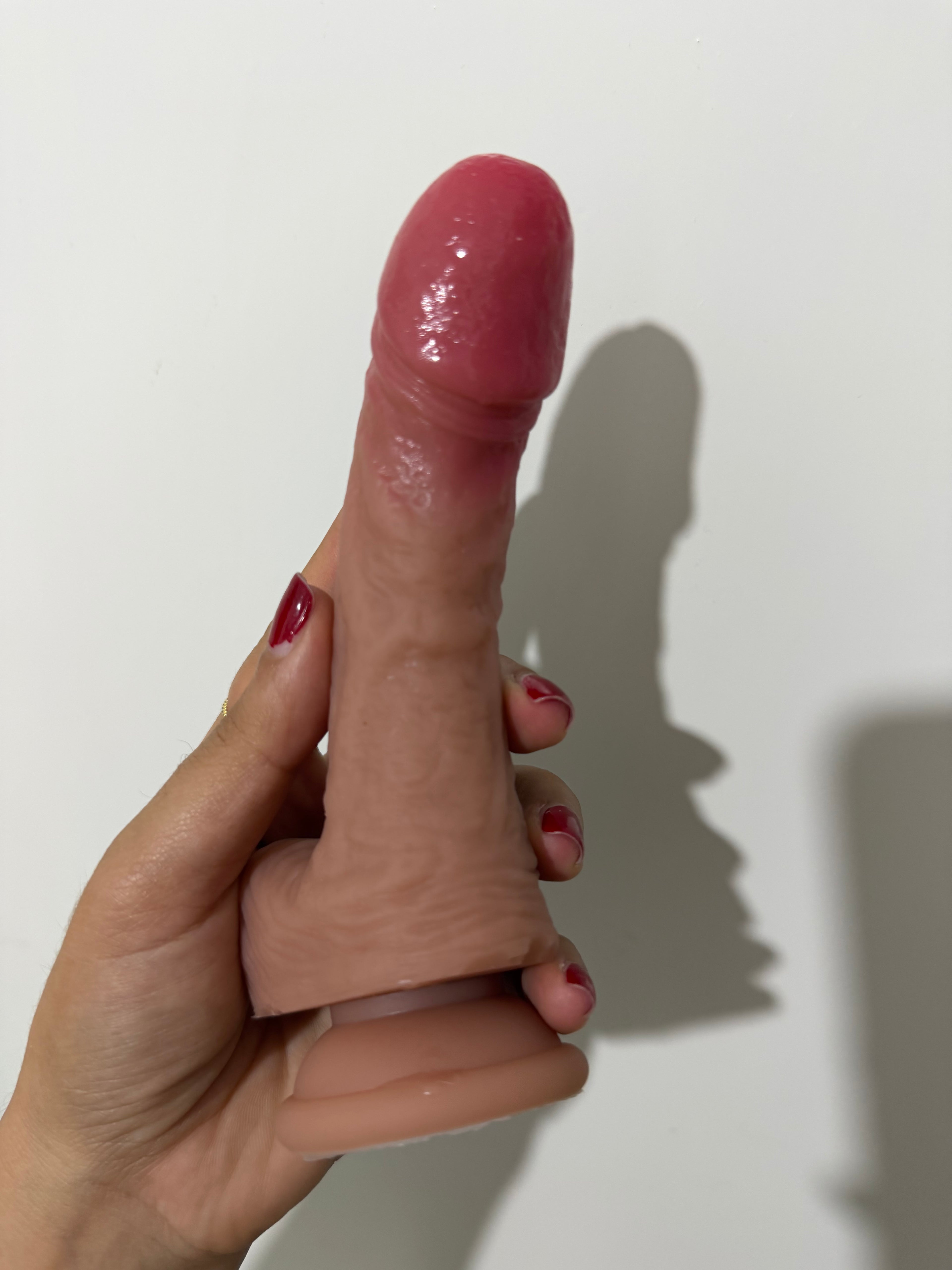 Mini Realistic Dildo: Medical Silicone