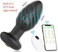 Vibrating black Butt Plug (controlled)