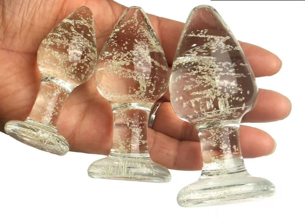 Luminous Glass Anal Plug