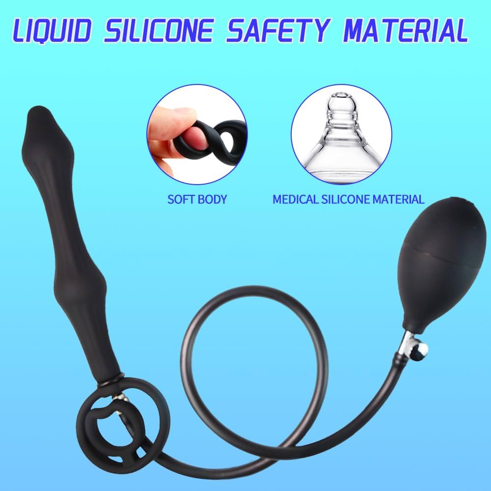 Premium Inflatable Anal Plug: Customizable Expanding