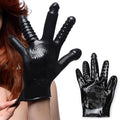 Sex Massage Gloves, Fisting and Fingering Gloves: Vibrating Middle Finger