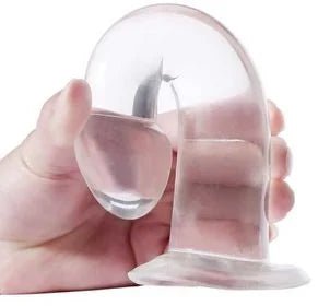 Transparent TPE Dildo: Curved Clear Design - sex toy Dildos & Strapons Lebanon