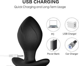 Remote Control Anal Plug Vibrator - Prostate Massager