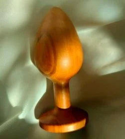 Wood you? Wooden Butt Plug
