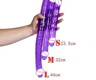 Double Head Purple Dildo - Large size - sex toy Dildos & Strapons Lebanon