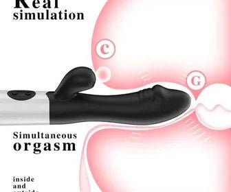 Rabbit Vibrator - 30 Mode Silicone Massager - sex toy Vibrators & Suckers Lebanon