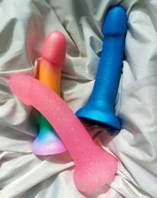 Colorful dildos silicone sex toy