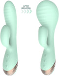 Inflatable Head Rabbit Vibrator: Medical Silicone - Cumequoi Vibrators & Suckers sex toys Lebanon