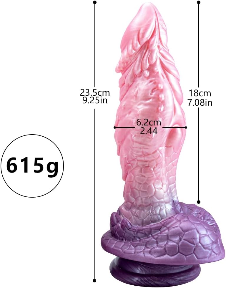 Giant Dragon Dildo - Cumequoi Pink Purple Sex Toys Lebanon