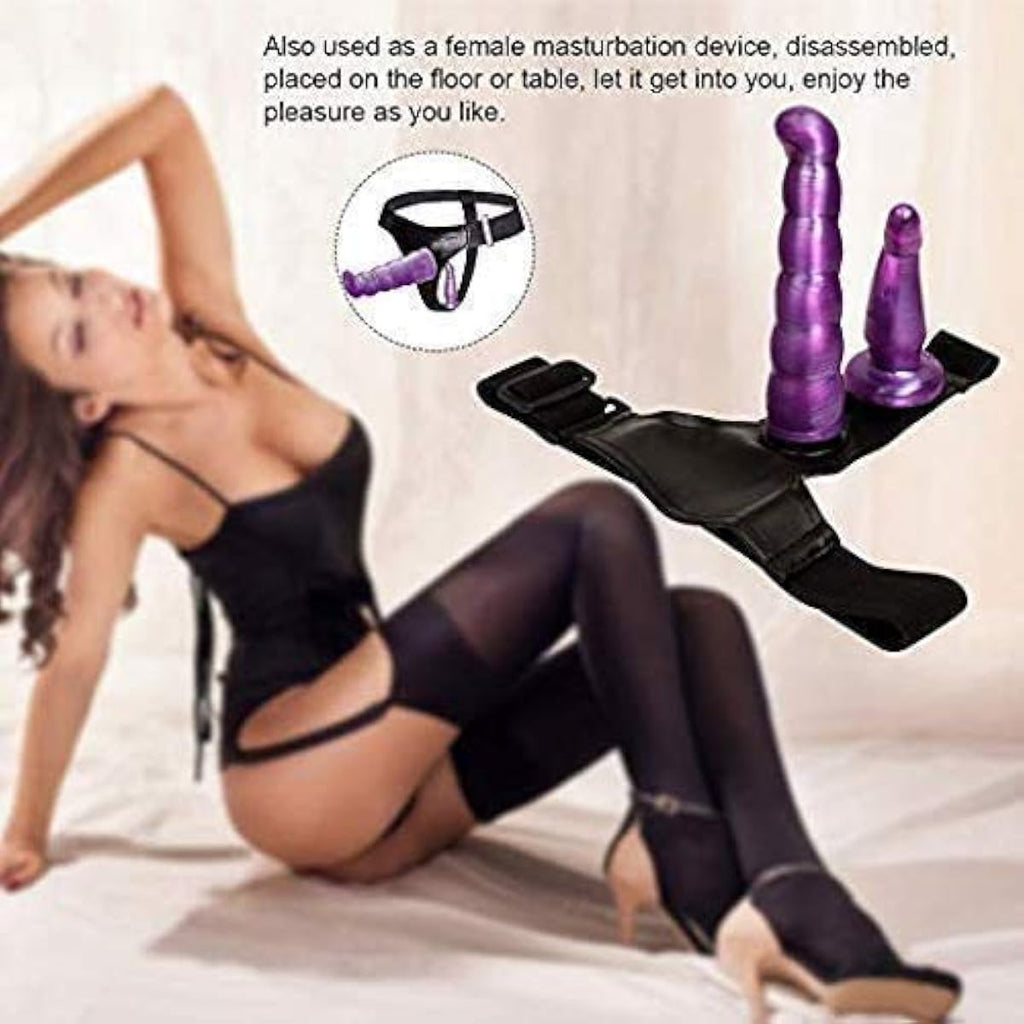 Double Dildo Strapon TPE Material