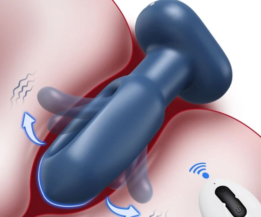 Butt Plug Vibration+Flickering