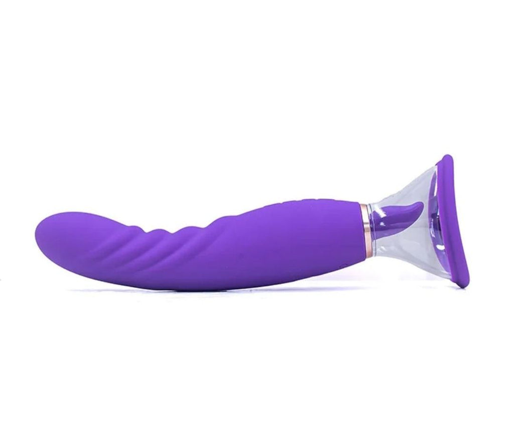 Pump Dildo Vibrator and Clit Licker - sex toy Vibrators & Suckers Lebanon