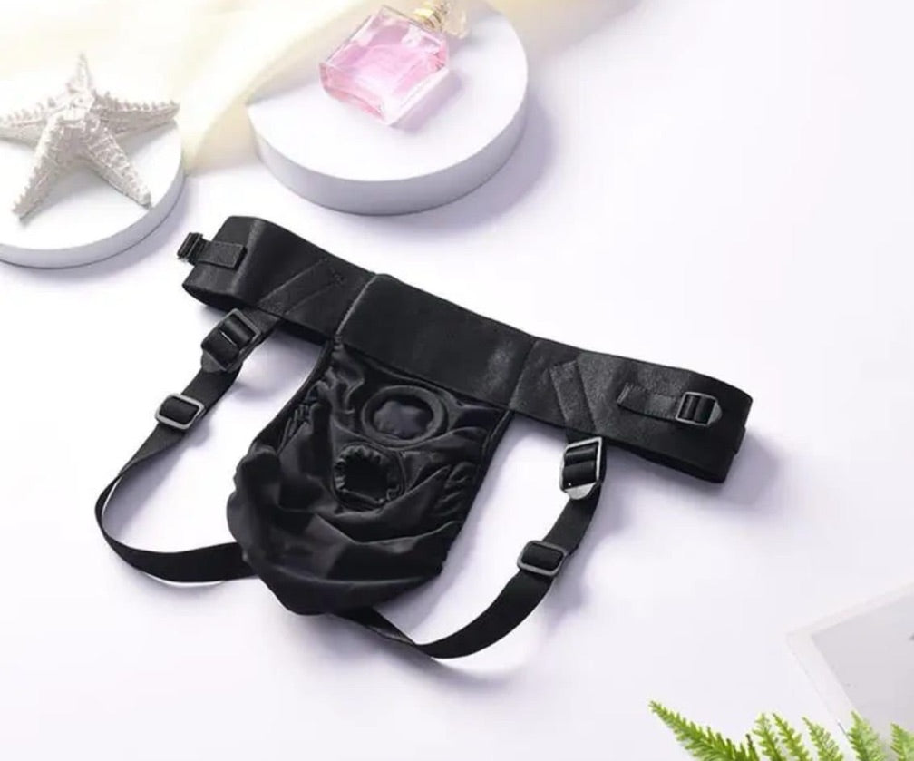 Double penetration Jock harness