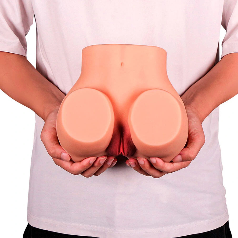 Premium Sex Doll / Fleshlight Masturbator with Round Butt, Penetrable Vagina and Anus: Amy Butt
