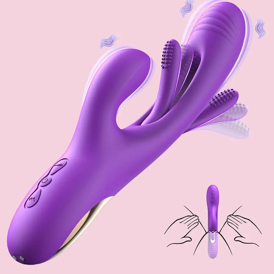 Premium Flicking And Flapping Rabbit Vibrator