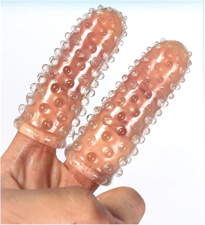 Gspot Stimulation Finger Condoms Sleeves: Reusable Condom