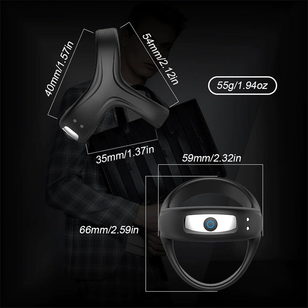 Drive Pro: Vibrating Cock Ring For Men