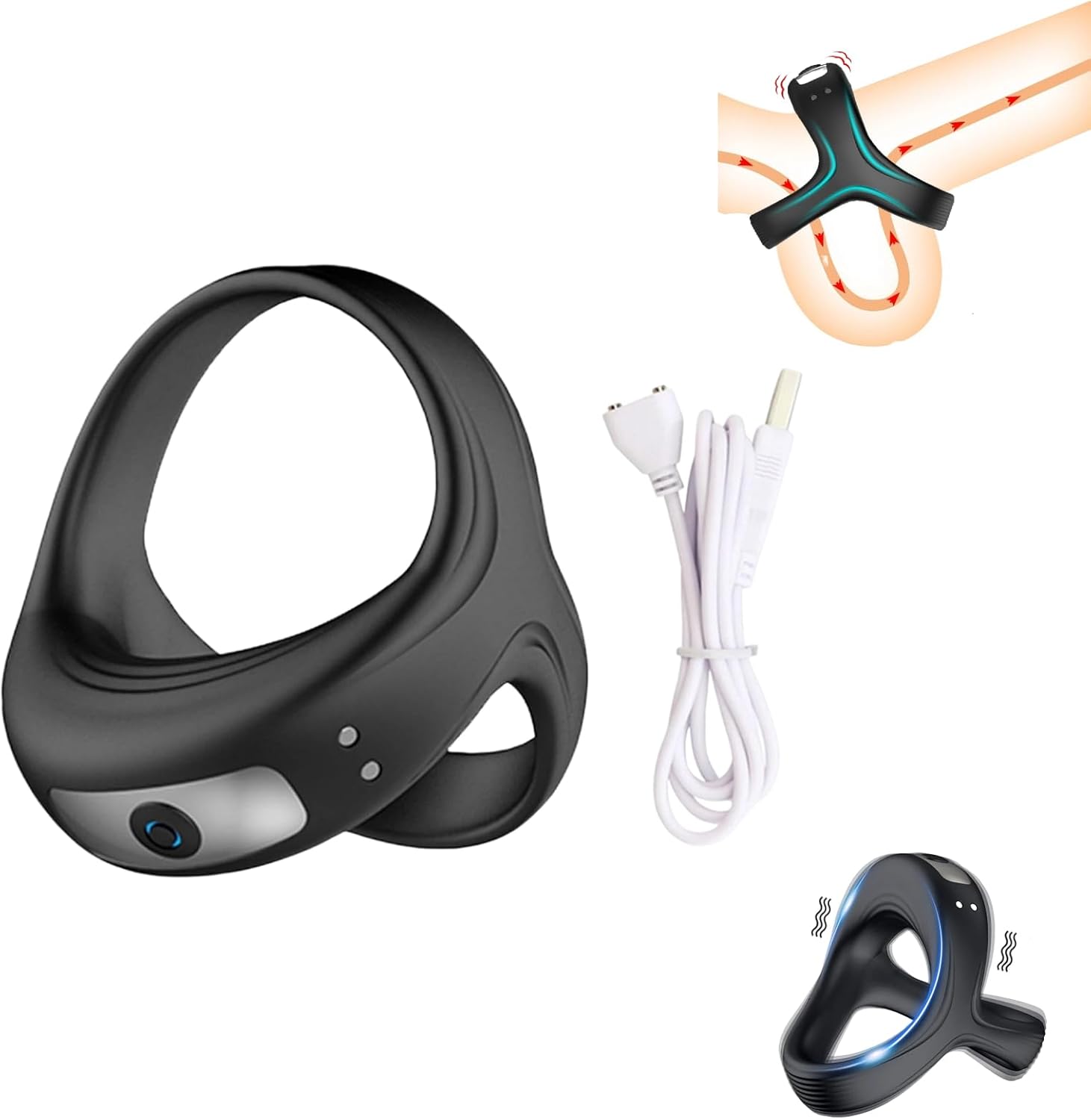 Drive Pro: Vibrating Cock Ring For Men