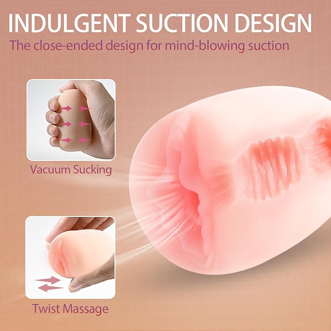 Male Egg Stroker, Male Masturbator: Realistic Textured Pocket Pussies - Cumequoi Male Masturbators sex toys Lebanon