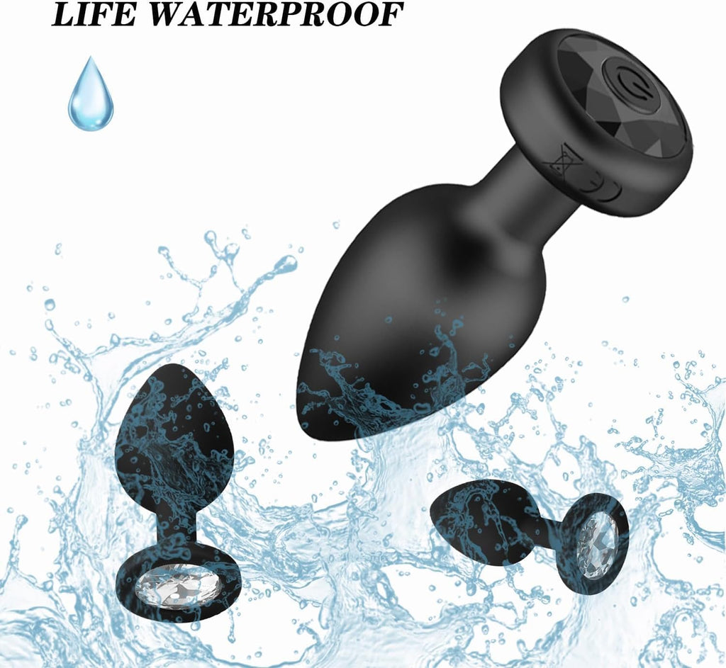 Vibrating Remote Control Anal Plug: Medical Silicone - Cumequoi Anal Plugs sex toys Lebanon