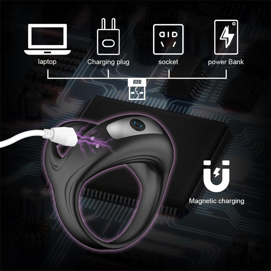 Drive Pro: Vibrating Cock Ring For Men