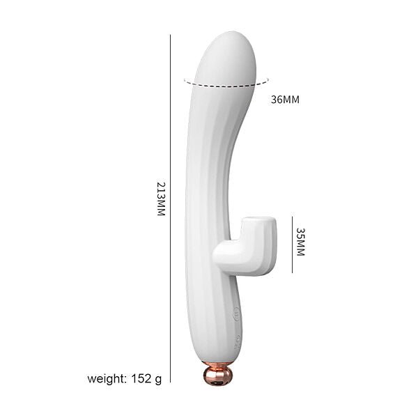 Magnolia the Rabbit Vibrator with Clit Sucker by Lilo Brand - Cumequoi Vibrators & Suckers sex toys Lebanon