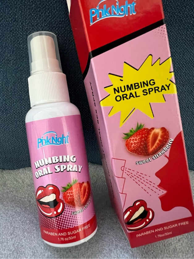 Deep Throat numbing spray