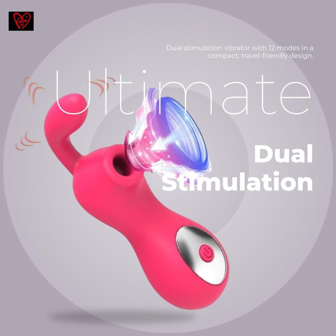 Love2b: Dual Stimulation Clit Sucker & G - Spot Vibrator for Women in Lebanon - sex toy Vibrators & Suckers Lebanon