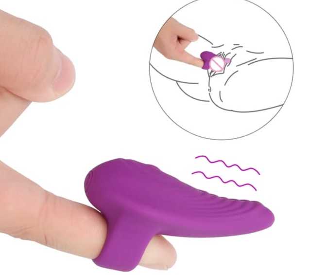 Finger Vibrator (Batteries) - sex toy Vibrators & Suckers Lebanon