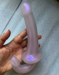 Pearly Strapless Strapon Dildo: Curved Silicone Adult Toy - sex toy Dildos & Strapons Lebanon