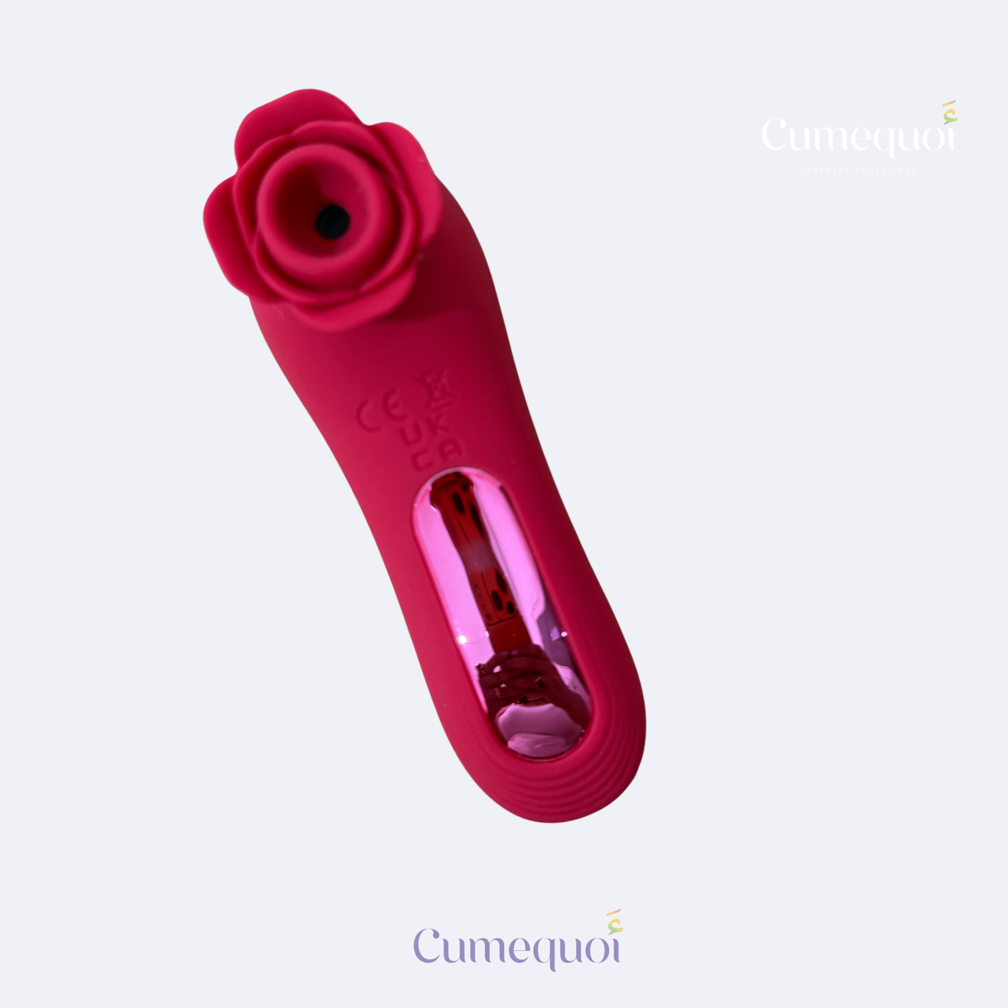 Rozy: Premium Clit Sucker Rose Shape - sex toy Vibrators & Suckers Lebanon