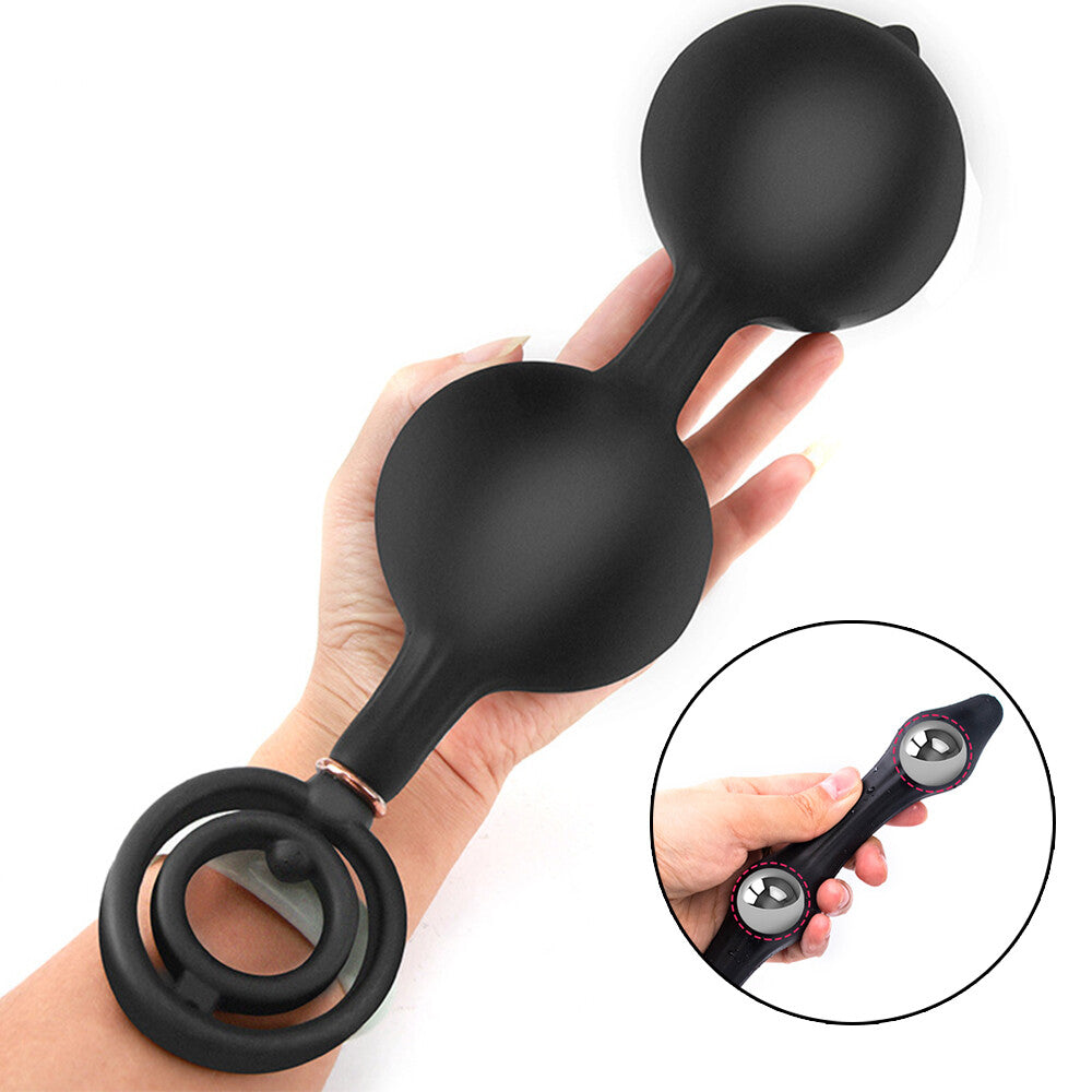 Premium Inflatable Anal Plug: Customizable Expanding