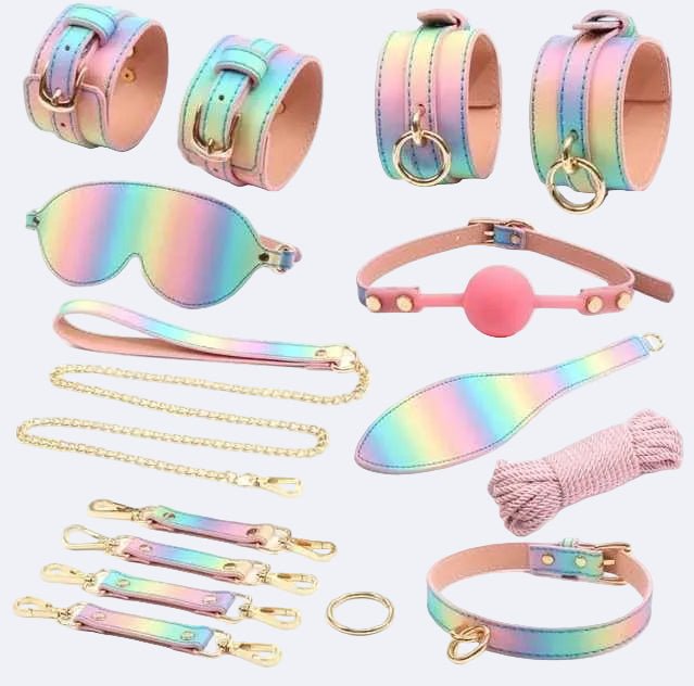 Rainbow BDSM Kit - sex toy BDSM Lebanon