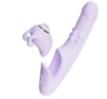 Dual Stimulation Rabbit Vibrator - Silicone | Cumequoi