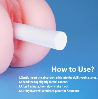 Diatomaceous Sex Dolls and Fleshlights Reusable Drying Stick - Toy Care | Cumequoi - Cumequoi Toy Care sex toys Lebanon