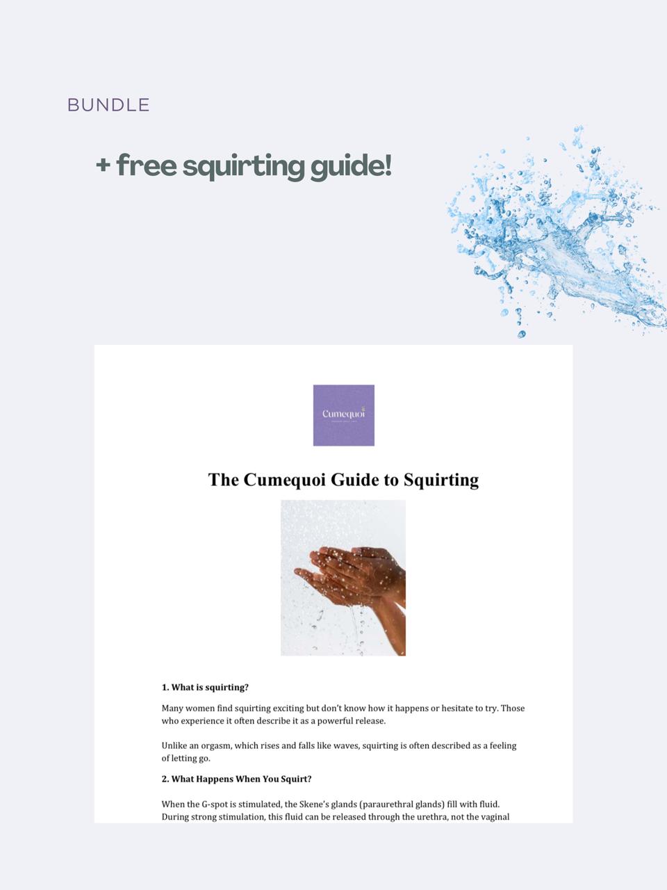Squirting Kit from Cumequoi: Complete Pleasure Bundle - sex toy Vibrators & Suckers Lebanon