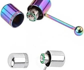 Vibrating Tongue Ring: Oral Stimulation Toy - sex toy Vibrators & Suckers Lebanon