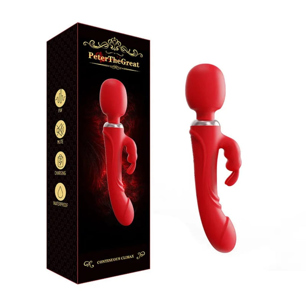 Peter The Great: Rabbit + Wand Vibrator - sex toy Vibrators & Suckers Lebanon