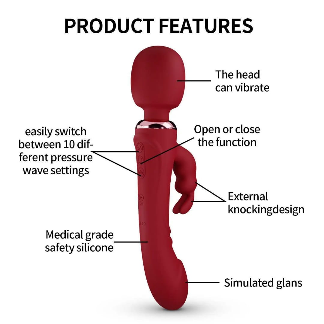 Peter The Great: Rabbit + Wand Vibrator