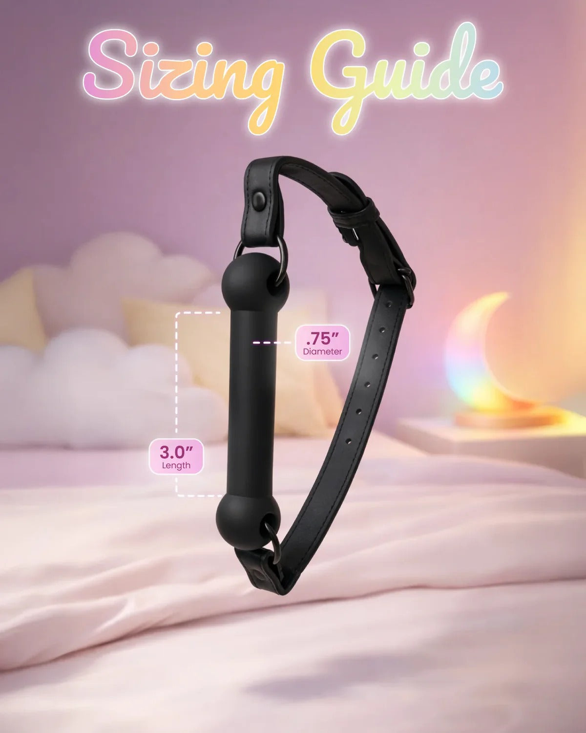 Premium Silicone Bit Gag: Beginner-Friendly BDSM Mouth Gag