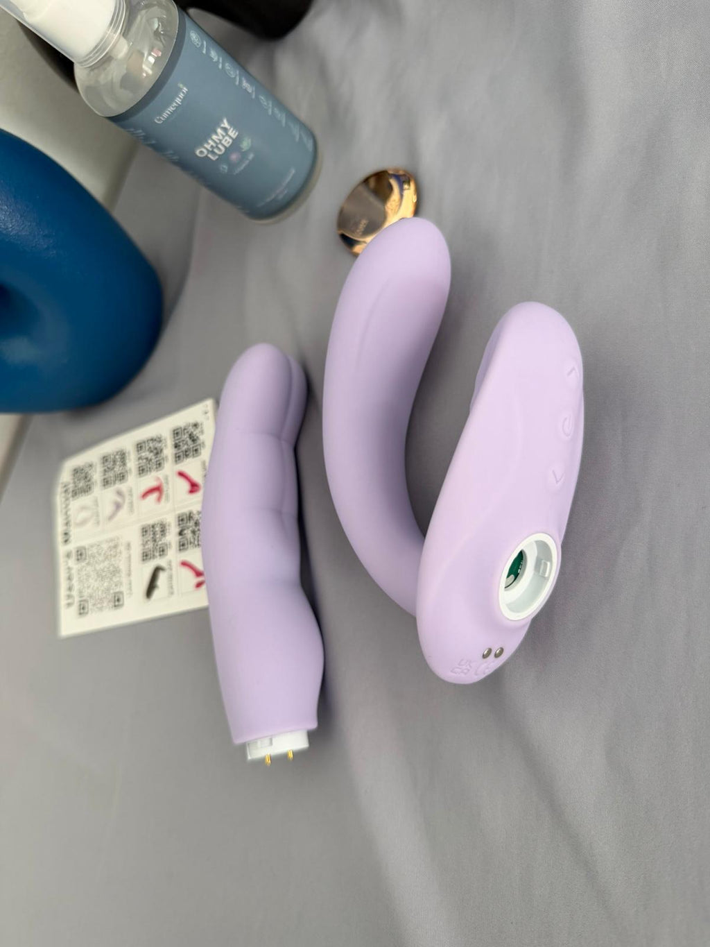 Detachable Wearable Vibrator and Strapon: App Controlled - Cumequoi Vibrators & Suckers sex toys Lebanon