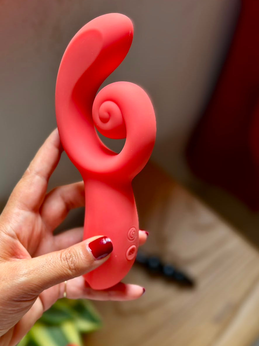 Spiral Rabbit Vibrator: Medical Premium Material