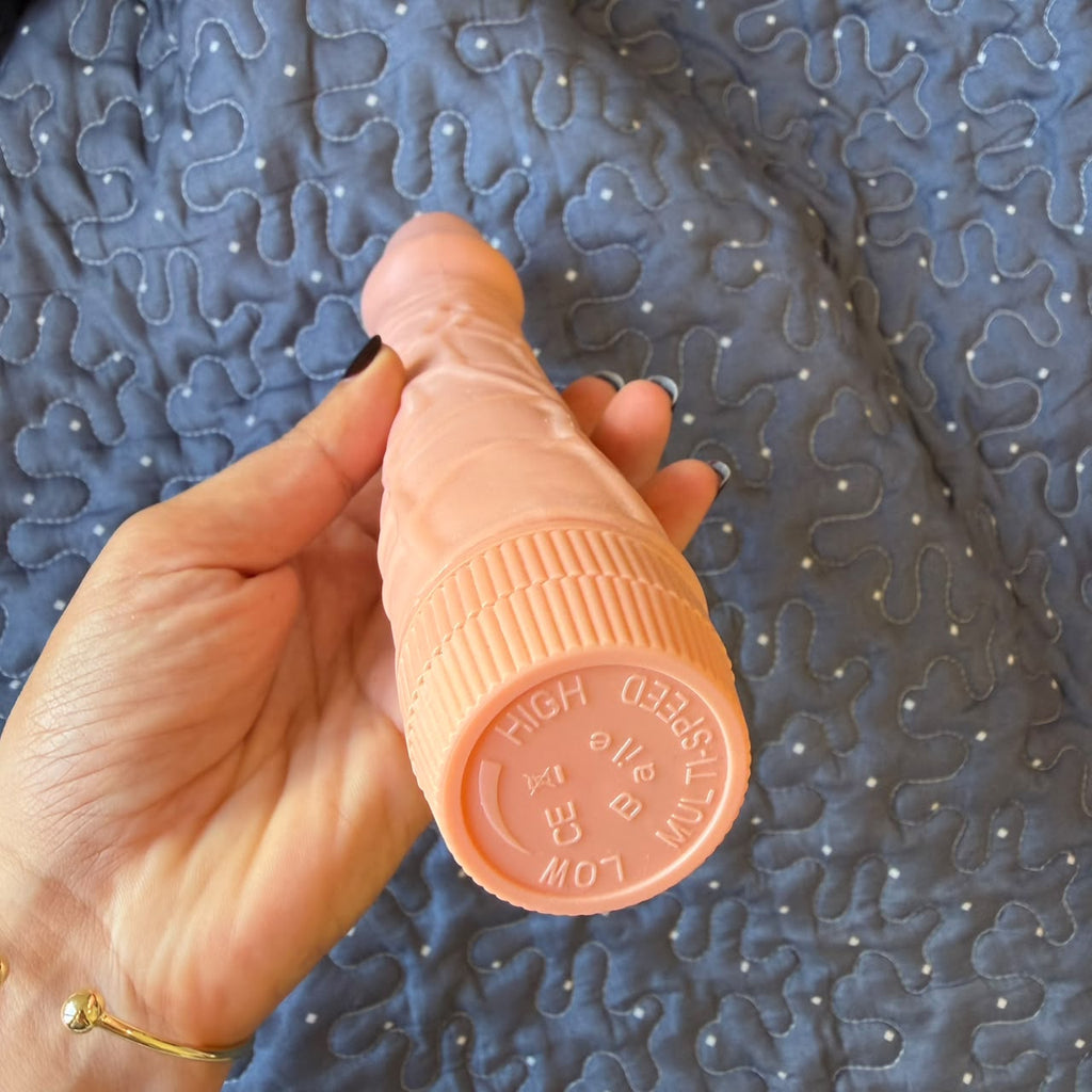 Barbara Realistic Vibrating Dildo - Multi Speed Silicone | Cumequoi - Cumequoi Dildos & Strapons sex toys Lebanon