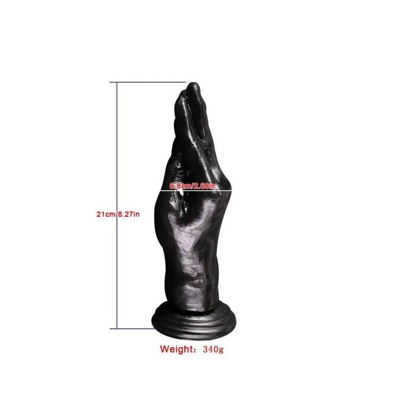 Realistic Hand Dildo - TPE Suction Base | Cumequoi - Cumequoi Dildos & Strapons sex toys Lebanon