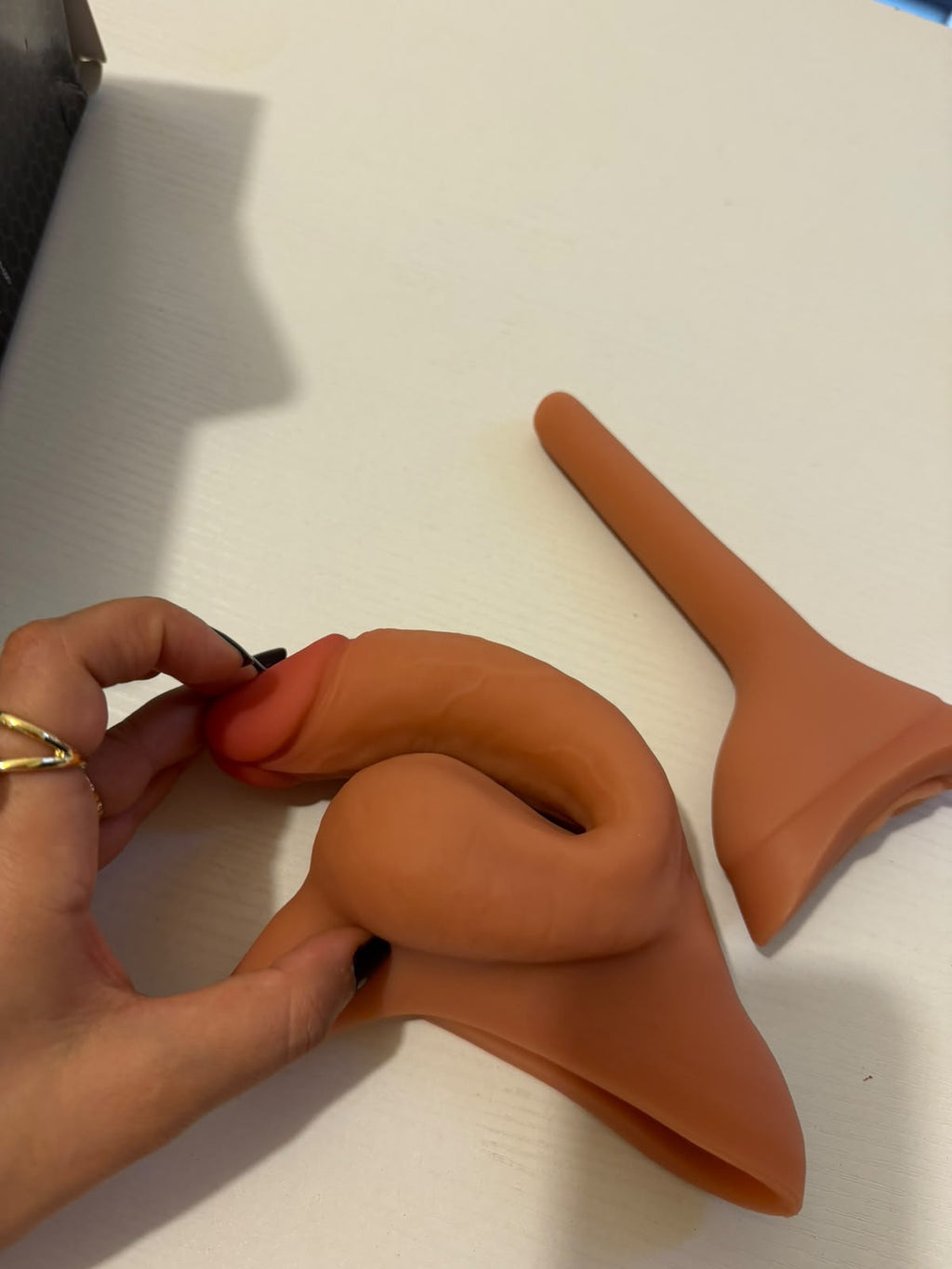 The dream 3 in 1 packer,stand to pee,strapon- Soft Silicone STP | Cumequoi - Cumequoi FTM Packers sex toys Lebanon