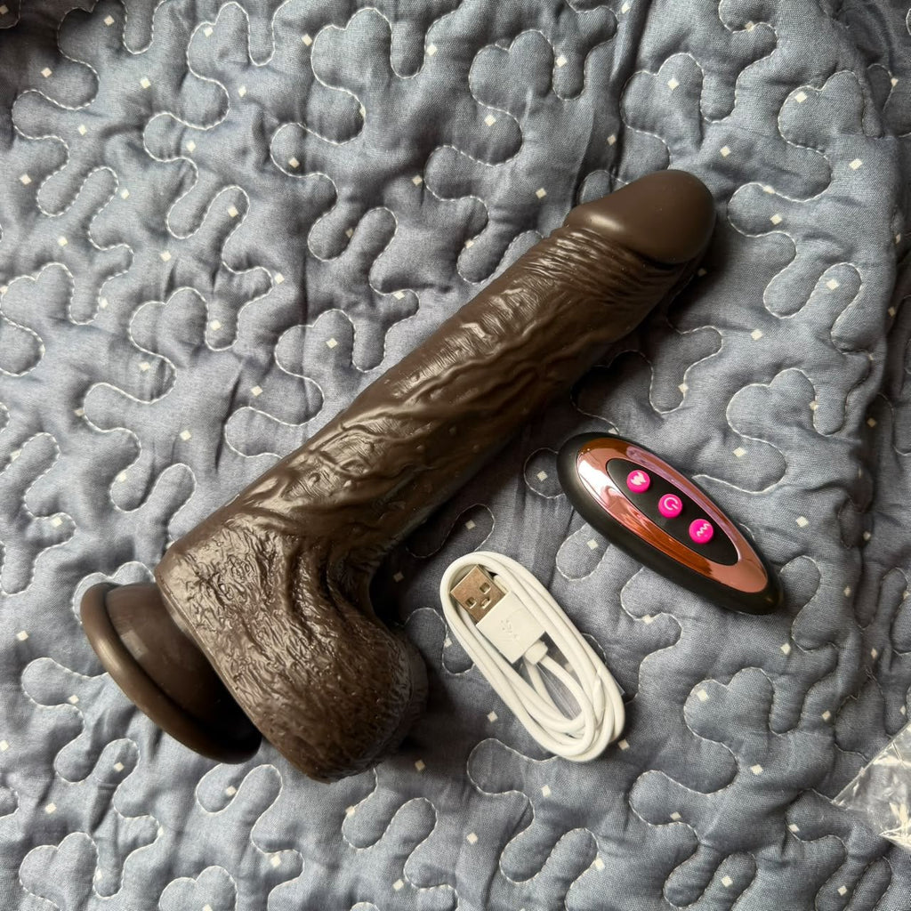 Benji - Thrusting Heated Realistic Dildo | Cumequoi - Cumequoi Dildos & Strapons sex toys Lebanon