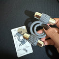 Double Cock Ring Vibrator - Waterproof Silicone | Cumequoi - Cumequoi Cock Rings sex toys Lebanon